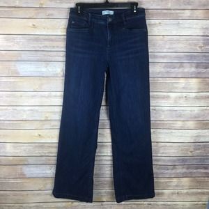 J Jill 4 Smooth Fit Full Leg Dark Wash Jeans B62